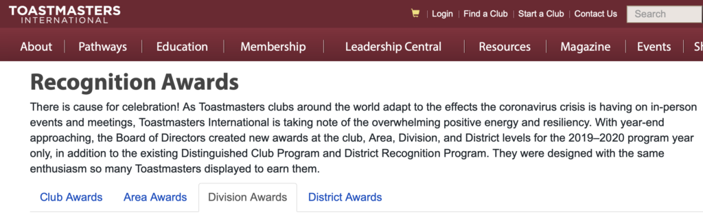 Recognition Awards Homepage 2 2019-2020