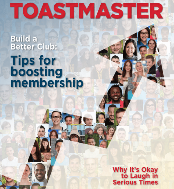 Toastmasters Tips magazine cover