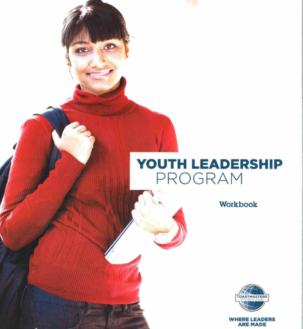 Youth Leadership Workbook cover Toastmaters